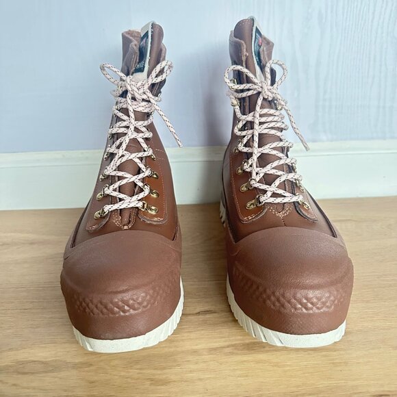 Chuck Taylor All Star Lugged 2.0 CC X-Hi Waterproof Boots Brown 11.5 Wmn A12899C - Picture 4 of 10